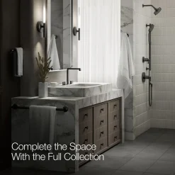 Bathroom sink faucet spout with Row design, 1.2 gpm