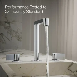 Bathroom sink faucet spout with Row design, 1.2 gpm