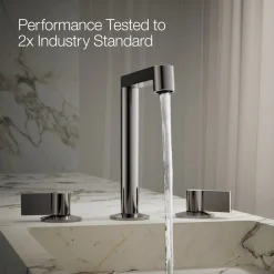 Bathroom sink faucet spout with Row design, 1.2 gpm