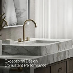 Bathroom sink faucet spout with Tube design, 1.2 gpm