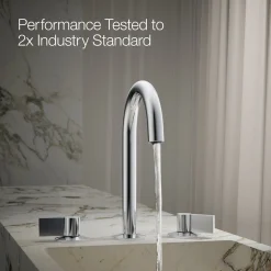 Bathroom sink faucet spout with Tube design, 1.2 gpm