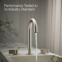 Bathroom sink faucet spout with Tube design, 1.2 gpm