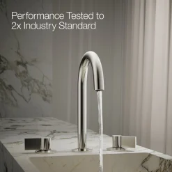 Bathroom sink faucet spout with Tube design, 1.2 gpm