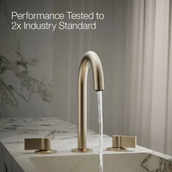 Bathroom sink faucet spout with Tube design, 1.2 gpm
