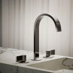 Bathroom sink faucet spout with Ribbon design, 1.2 gpm