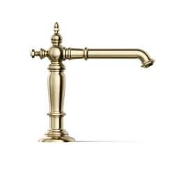 Bathroom sink faucet spout with Column design, 1.2 gpm