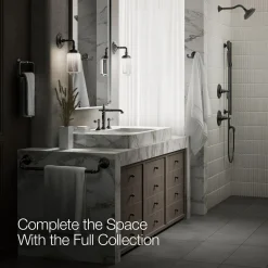 Bathroom sink faucet spout with Column design, 1.2 gpm