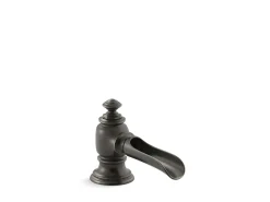 Bathroom sink faucet spout with Flume design, 1.2 gpm