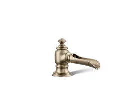 Bathroom sink faucet spout with Flume design, 1.2 gpm