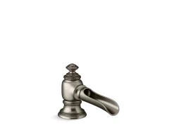 Bathroom sink faucet spout with Flume design, 1.2 gpm