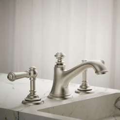 Bathroom sink faucet spout with Bell design, 1.2 gpm