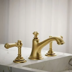 Bathroom sink faucet spout with Bell design, 1.2 gpm