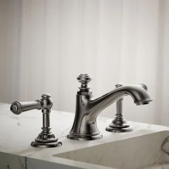 Bathroom sink faucet spout with Bell design, 1.2 gpm