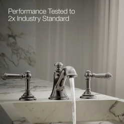 Bathroom sink faucet spout with Bell design, 1.2 gpm