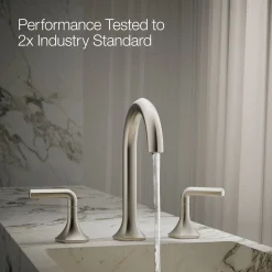 Bathroom sink faucet spout with Cane design, 1.2 gpm