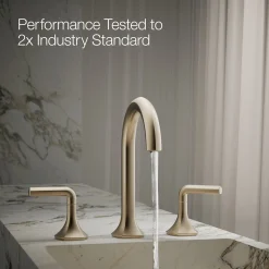 Bathroom sink faucet spout with Cane design, 1.2 gpm