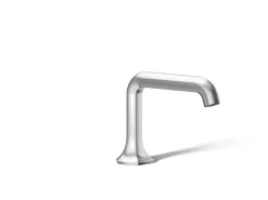 Bathroom sink faucet spout with Straight design, 1.2 gpm
