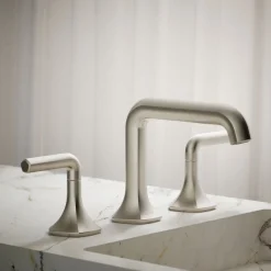 Bathroom sink faucet spout with Straight design, 1.2 gpm