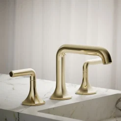 Bathroom sink faucet spout with Straight design, 1.2 gpm