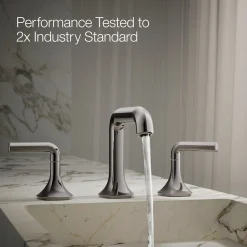 Bathroom sink faucet spout with Straight design, 1.2 gpm
