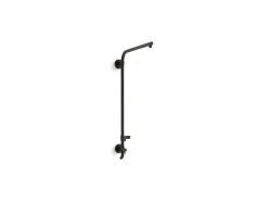 Beam shower column for rainhead and handshower