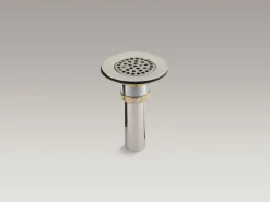 Brass sink drain and strainer with tailpiece for 3-1/2