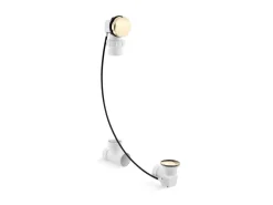 Cable bath drain, less PVC tubing