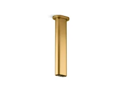 10" ceiling-mount two-function rainhead arm and flange