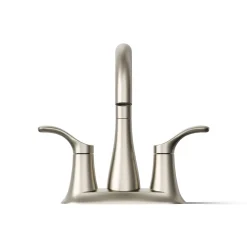 Centerset bathroom sink faucet, 1.2 gpm