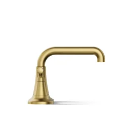 Centerset bathroom sink faucet, 0.5 gpm