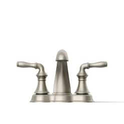Centerset bathroom sink faucet, 1.2 gpm