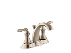 Centerset bathroom sink faucet, 1.2 gpm