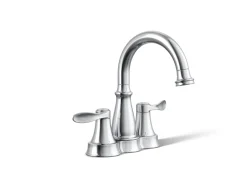 Centerset bathroom sink faucet, 1.2 gpm