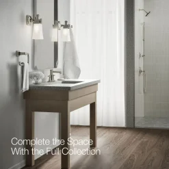Centerset bathroom sink faucet, 1.2 gpm