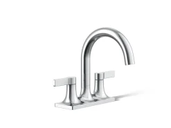 Centerset bathroom sink faucet, 1.2 gpm