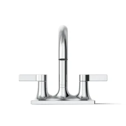 Centerset bathroom sink faucet, 1.2 gpm