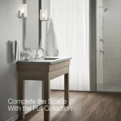Centerset bathroom sink faucet, 1.2 gpm