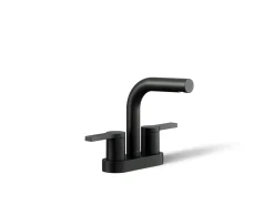 Centerset bathroom sink faucet, 1.2 gpm