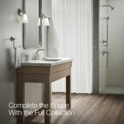 Centerset bathroom sink faucet, 1.2 gpm