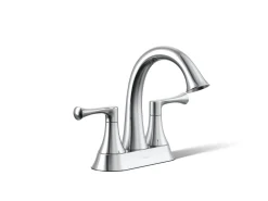 Centerset bathroom sink faucet, 1.2 gpm