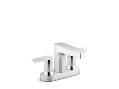 Centerset bathroom sink faucet, 1.2 gpm