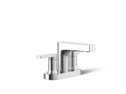 Centerset bathroom sink faucet, 1.2 gpm