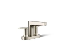 Centerset bathroom sink faucet, 1.2 gpm