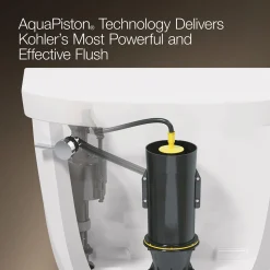 ContinuousClean ST two-piece elongated toilet, 1.28 gpf