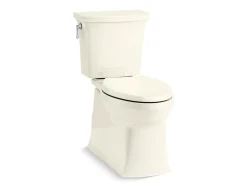 ContinuousClean XT two-piece elongated toilet with skirted trapway, 1.28 gpf