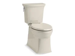 ContinuousClean XT two-piece elongated toilet with skirted trapway, 1.28 gpf