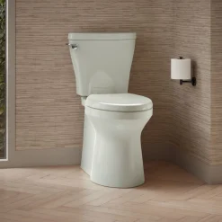 ContinuousClean XT two-piece elongated toilet with skirted trapway, 1.28 gpf