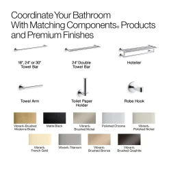 Covered double toilet paper holder