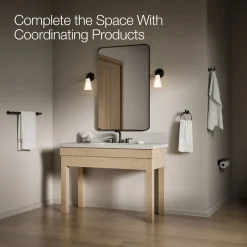 Covered double toilet paper holder