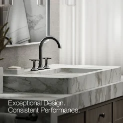 Cross bathroom sink faucet handles